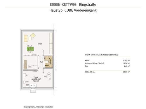 Essen - Ringstr EFH 2.BA - Hs 24+27 KG - 