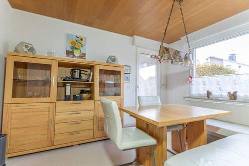 Der Essbereich mit Gartenzugang - 