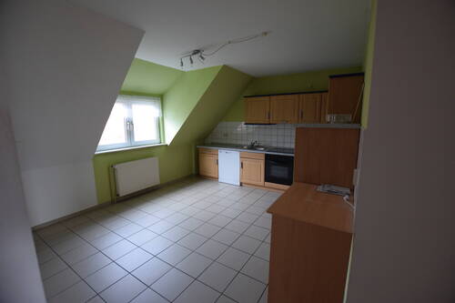 Blick in die Küche - 