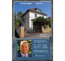 FFM-OBERRAD.: Klassische 4-ZW im EG eines 3-FH. Sehr zentrale Lage! - Frankfurt am Main Niederursel