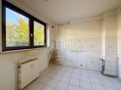 Küche mit Anschlüssen - 