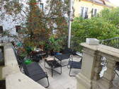 Terrasse - 3 - 5 Zimmer gut auch für 2 Generationen oder Wohnen und Arbeiten mit überdachter Terrasse