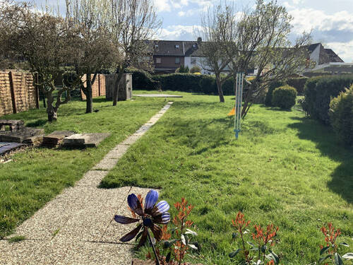 Blick in den Garten - 4 Zimmer Doppelhaushälfte in Hamm