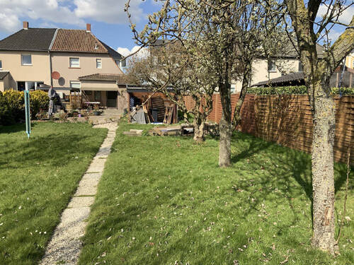 Garten - Doppelhaushälfte mit 114,10 m&sup2; in Hamm zum Kaufen