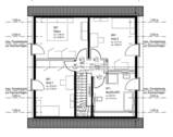 Grundriss Obergeschossiss - Einfamilienhaus mit 140,00 m&sup2; in Steinheim an der Murr zum Kaufen