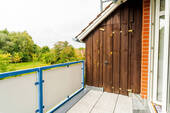 Balkon mit Abstellraum - 
