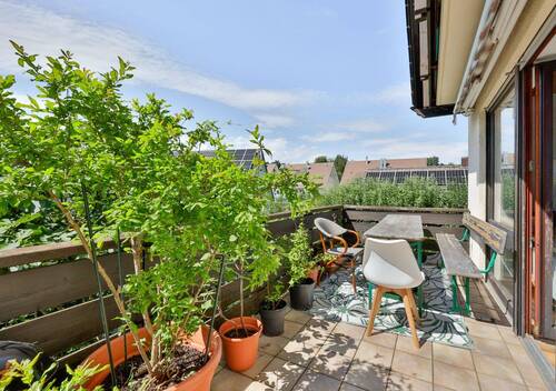 Terrasse - Mehrfamilienhaus, Wohnhaus mit 182,00 m&sup2; in Konstanz zum Kaufen