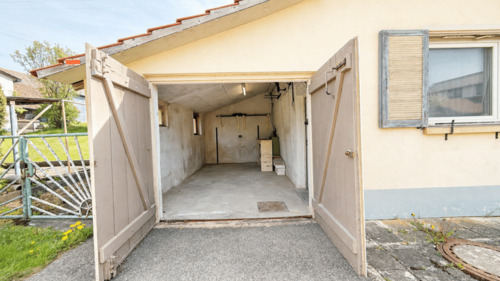 Garage offen - 