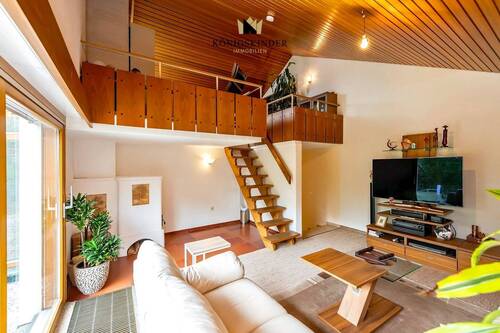 Wohnzimmer mit Galerie - 