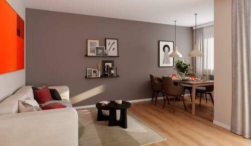 Wohnzimmer - Barrierefreie Eigentumswohnung mit zwei Bädern