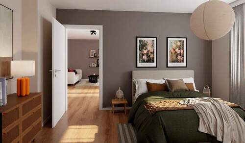 Schlafzimmer - 4 Zimmer Etagenwohnung zum Kaufen in Berlin