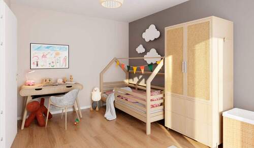 Kinderzimmer - Etagenwohnung mit 98,80 m² in Berlin zum Kaufen