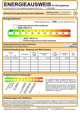 Energieausweis - 