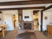 Wohnzimmer mit Kamin - 