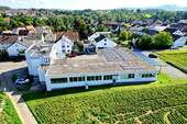 Drohnenansicht West - Gewerbeobjekt (Büro, Produktion, Verkauf) in Waiblingen-Bittenfeld