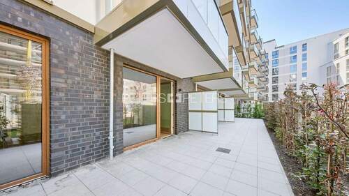 Terrasse (Beispiel) - Etagenwohnung mit 55,20 m&sup2; in Hamburg zur Miete