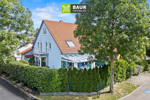 Außen - Doppelhaushälfte mit 136,00 m² in Neu-Ulm zum Kaufen