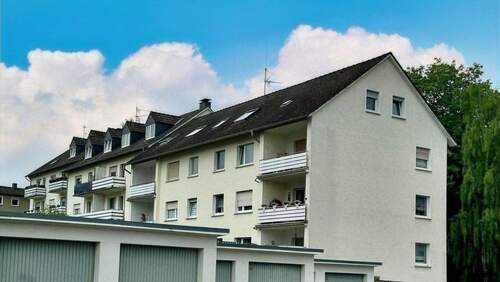 Gebäuderückseite - 2 Zimmer Etagenwohnung zum Kaufen in Warstein