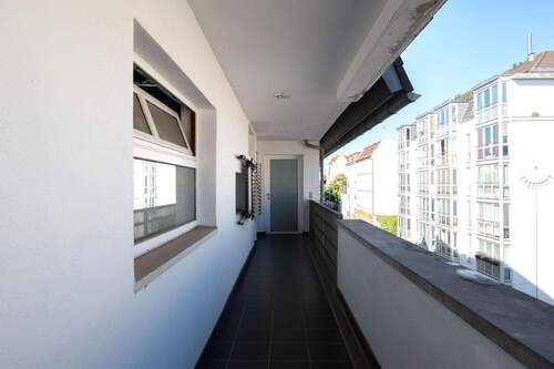 Wohnungszugang - Etagenwohnung mit 48,50 m&sup2; in Leipzig zum Kaufen