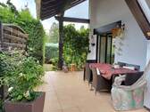 teilüberdachte Terrasse - 