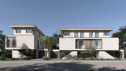 Straßenansicht - Rollstuhlgerechte Neubauwohnung in Laurensberg