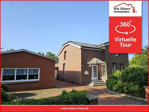 Objektansicht - Einfamilienhaus mit Nebengebäude und Garage in lebenswerter Dorfgemeinschaft