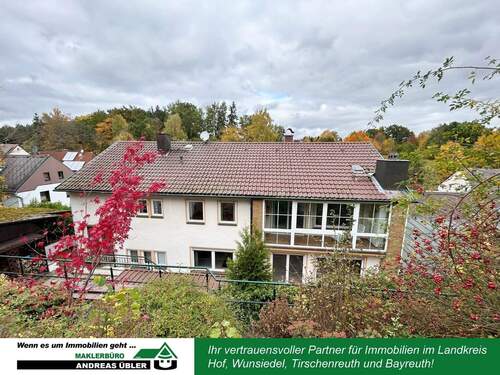 Hinteransicht - Mehrfamilienhaus, Wohnhaus mit 288,00 m² in Schirnding zum Kaufen