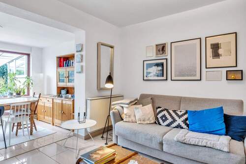 Wohnzimmer - 4 Zimmer Reihenmittelhaus zum Kaufen in Hamburg