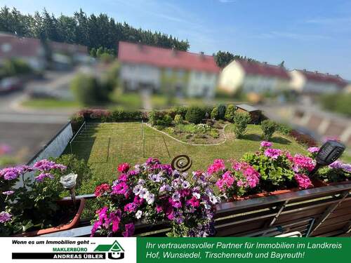 Garten - 4 Zimmer Etagenwohnung zum Kaufen in Marktleuthen
