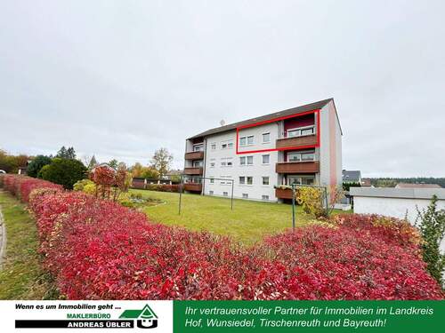 Hinteransicht - Etagenwohnung mit 80,00 m² in Marktleuthen zum Kaufen