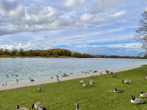 Karlsfelder See nur 5 Minuten entfernt - 