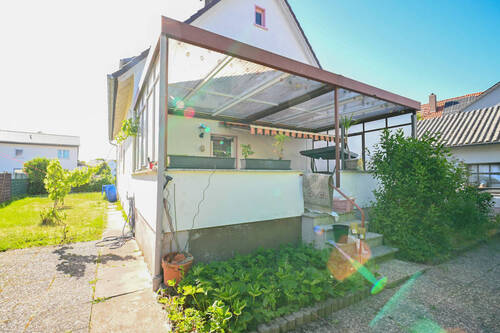 Terrasse - Mehrfamilienhaus, Wohnhaus mit 148,50 m&sup2; in Messel zum Kaufen