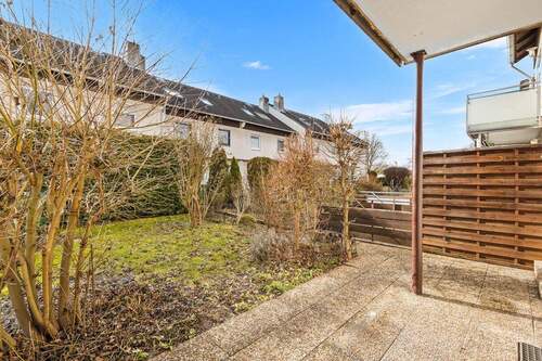 Garten/Terrase - Helles Reihenmittelhaus mit studioähnlicher Dachgeschosswohnung ideal für Familien!