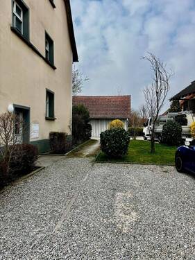 Den Stellplatz vor der Türe - 