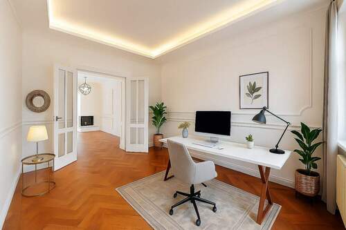 Arbeitszimmer Visualisierung - 