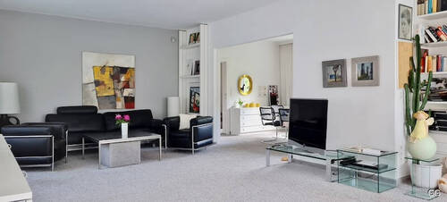 Sitzecke mit Blick zum Eßzimmer - 4 Zimmer Einfamilienhaus zur Miete in Berlin