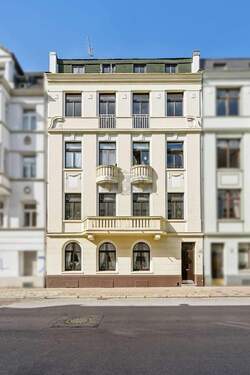 Fassade - Attraktive 3 Zimmer Altbauwohnung beim Frankenberger Viertel