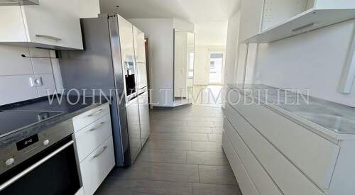 Küche - Etagenwohnung mit 81,20 m&sup2; in Hallbergmoos / Goldach zum Kaufen