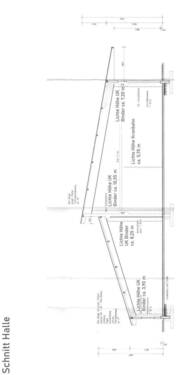 Schnitt Halle - 