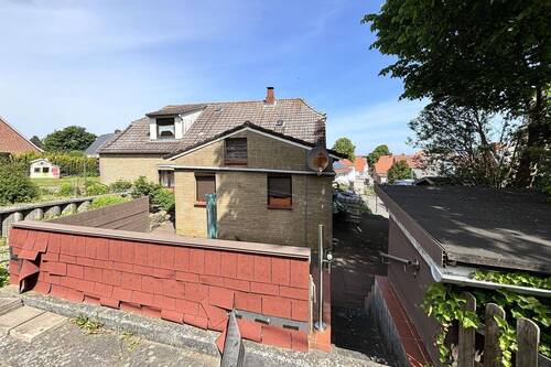 Anbau + Stall vom Garten - Einfamilienhaus mit 180,00 m&sup2; in Heiligenhafen zum Kaufen