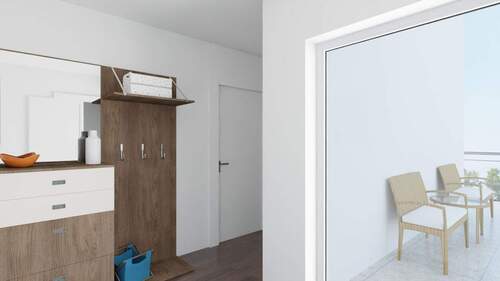 Bild 2 - 2 Zimmer Etagenwohnung zur Miete in Biebergemünd