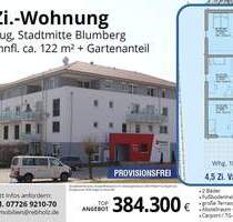 Großzügige Wohnung mit großem Gartenanteil in Blumberg