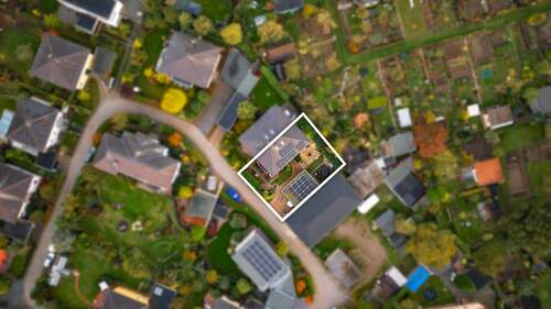 Luftansicht von oben - 