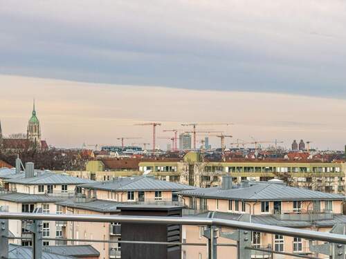 Blick über München. - 