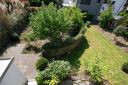Blick von oben - Grundstück in Dreieich