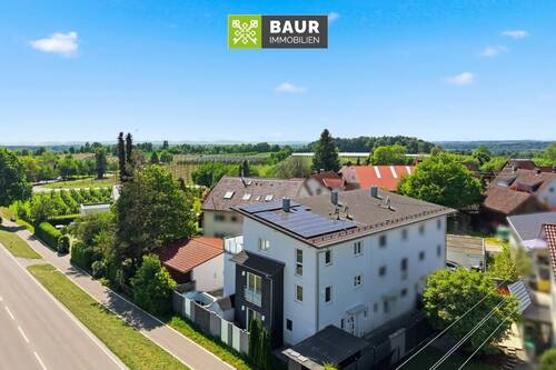 Luftaufnahme - 6 Zimmer Mehrfamilienhaus, Wohnhaus zum Kaufen in Tettnang