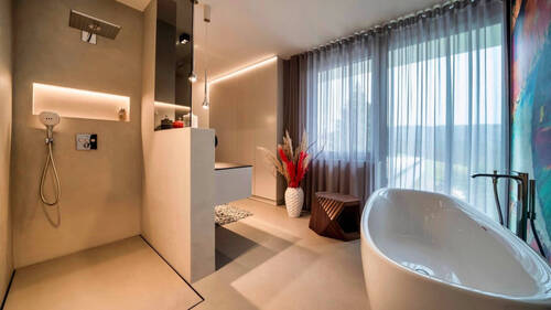 Bad Dusche, Badewanne - 