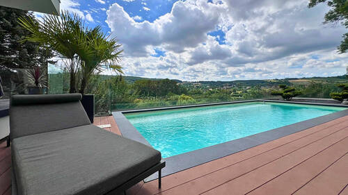 Blick von Pool - 
