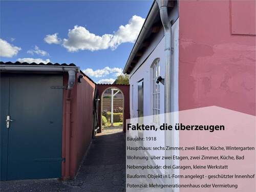 Fakten - 8 Zimmer Mehrfamilienhaus, Wohnhaus zum Kaufen in Stelle
