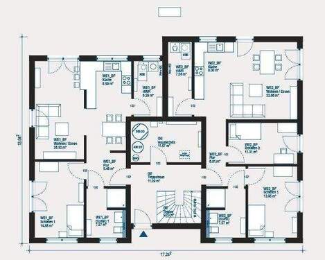 Intelligente Raumaufteilung - 